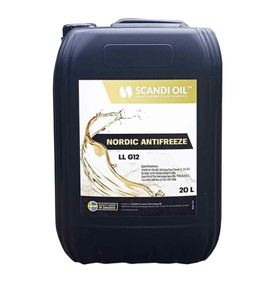 Охолоджуюча рідина SCANDI NORDIC ANTIFREEZE CONCENTRATE LL G12 (20л,1л)